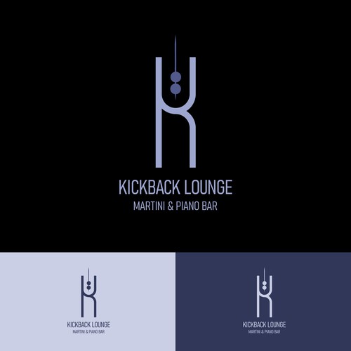 Kickback Lounge - Martini & Piano Bar Design by defeale