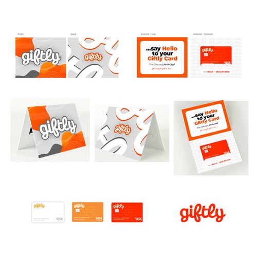 Delightful packaging for the perfect gift card Design by an3