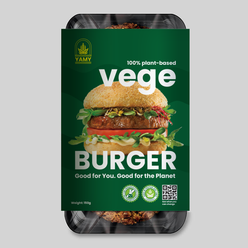 Vege food packaging design Design by DesignMoment