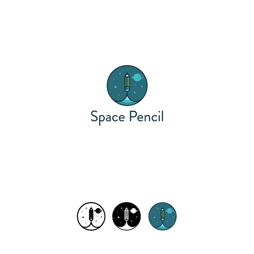 Lift us off with a killer logo for Space Pencil Réalisé par Choir_99