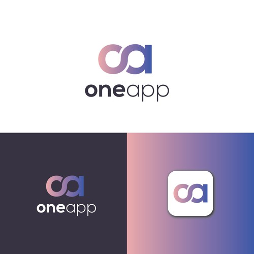 oneapp logo Design by creativefoysal