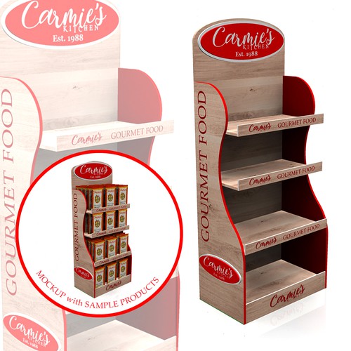 Help! We need a display design for our soup mixes! Design by FlipVinoya2