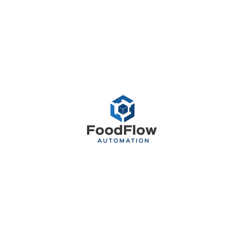 FoodFlow Automation Logo Design by King Cozy