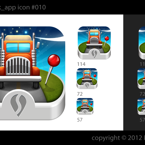 New icon needed for popular universal road app デザイン by MikeKirby