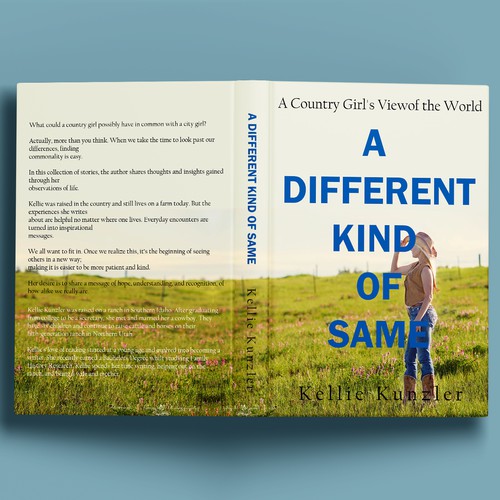 Design di A Different Kind of Same: A Country Girl's View of the World di M!ZTA
