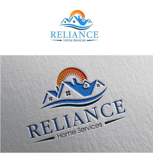 Logo for Reliable and Trustworthy Home Services Company Located on the Beach Design by NOSHA bizsol