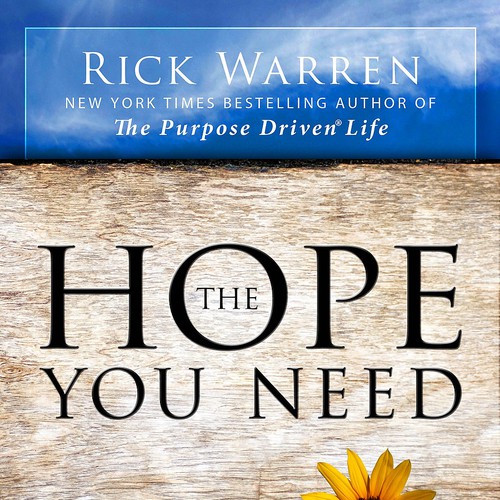 Design Rick Warren's New Book Cover Design por Brotherton