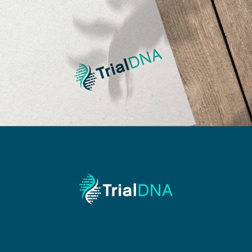 Design a logo for TrialDNA! AI powered clinical trials Design by g'twitz