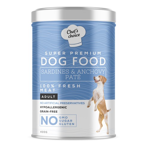 Design a super premium pet food packaging! Design by Dimario Moretti