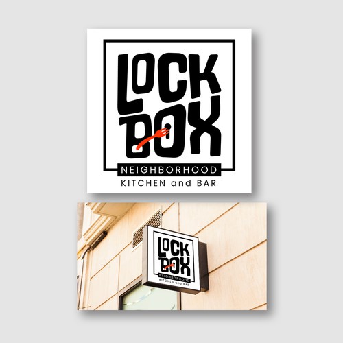 LockBox Neighborhood Kitchen & Bar Design von SONNIEWING