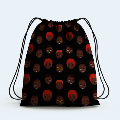 Drawstring Bag Designs for Boys Design by thegarapan