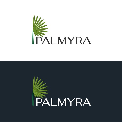 Palmyra Logo Context - Mix of History and Technology Design by Amazing World