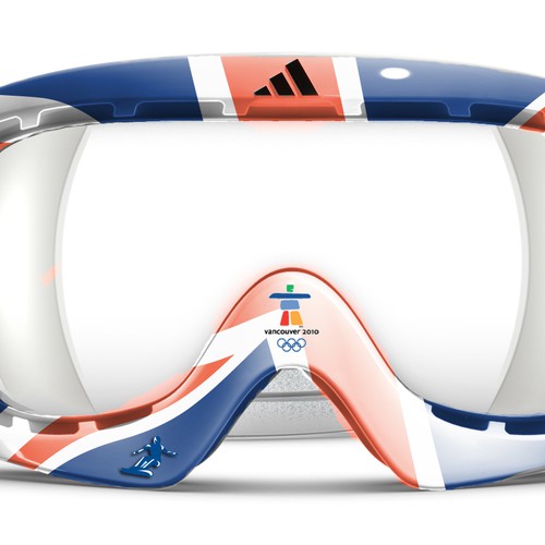Design adidas goggles for Winter Olympics Design by opticlabs11