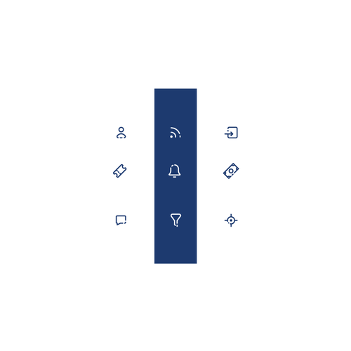 Icon Branding for Web and Mobile App Design by MAM2