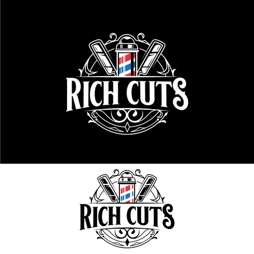 Barber Logo design 💈 Design by ⭐Creative Sketches⭐