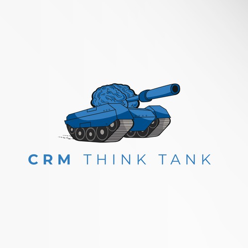 Design a fun CRM Think Tank logo Design by Ale Ale Alejandro™