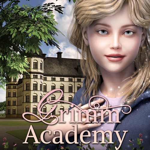 Grimm Academy Book Cover Diseño de DHMDesigns