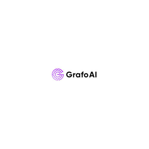 GrafoAI | Artificial Intelligence Writer Logo Design by Vanza™