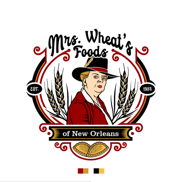 Rebranding a 40-Year New Orleans Food Icon — Mrs. Wheat’s Foods Logo Design Challenge”