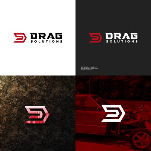 Drag Solutions needs a powerful logo for the drag racing world! Design by 3nigma