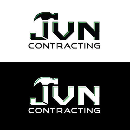 Construction logo Design by Transformed Design Inc.