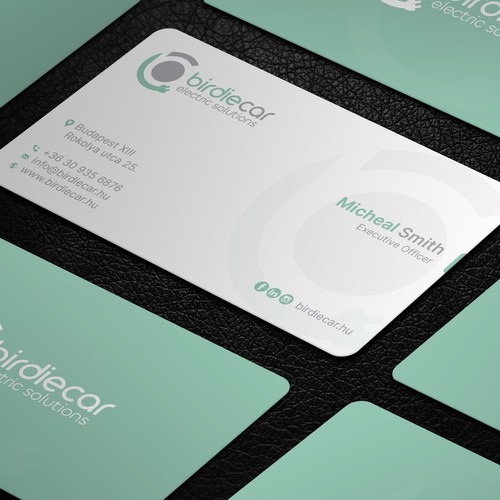 business card for company called birdie Design by ™SF_Design™