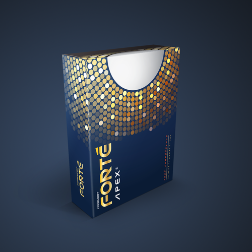 Create a futuristic, high-end packaging golf ball box for Foremost Golf Design réalisé par Howie_Tr