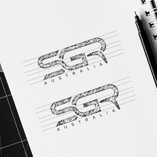 SGR Logo Design by azwad_art