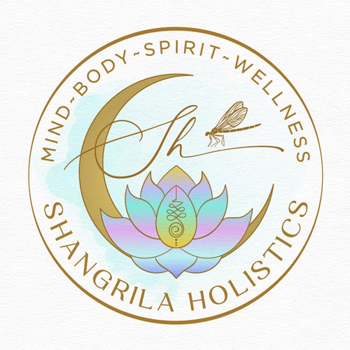 Holistic Wellness business seeks logo representing zen, wellness, peace, harmony and well-being. Design by Ela Brigal