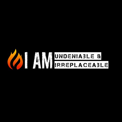 Undeniable & Irreplaceable T- shirt Logo Contest -(Minimalist) -This should be an easy one. Design by BenGraphics