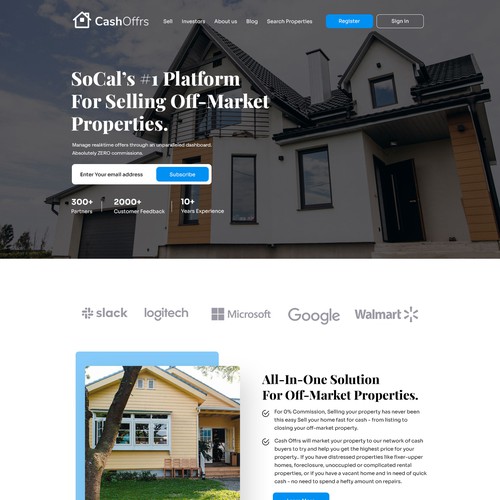Real Estate Platform Design by FuturisticBug