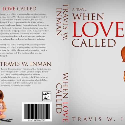 Design Create a Winning Front-and-Back Book Cover for WHEN LOVE CALLED por zenazar