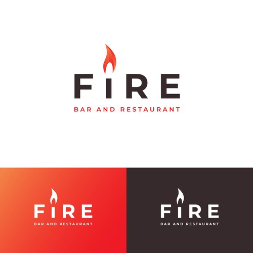 Fire 🔥 Restaurant logo contest Diseño de agora.