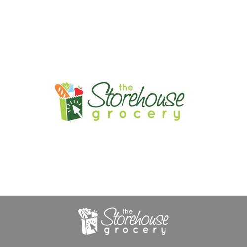 the Storehouse Grocery logo-ontwerp door Yulia Hudson