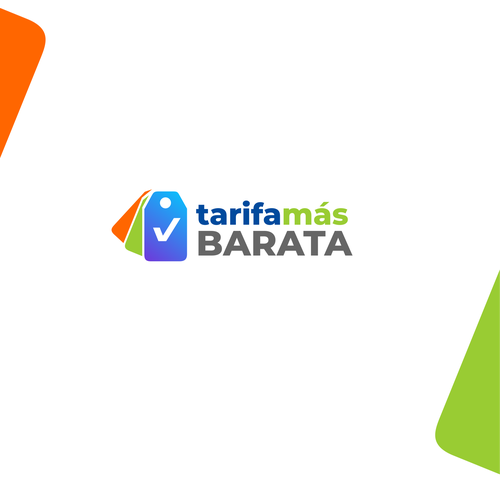 "Logo y guía de estilo "Tarifa Más Barata" (Un comparador de tarifas de internet, energía, seguros..)" winning Web page design
