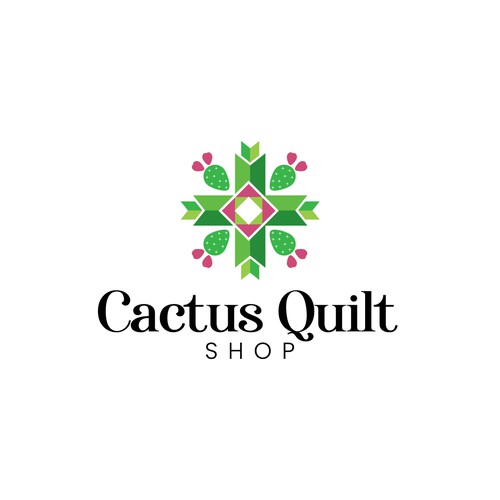 Design a logo for a modern quilt shop! Design by Creative P