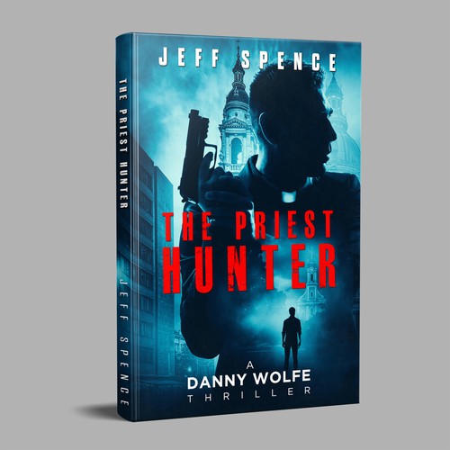 Mystery-thriller book cover (first in a series) Design by didiwahyudi.trend