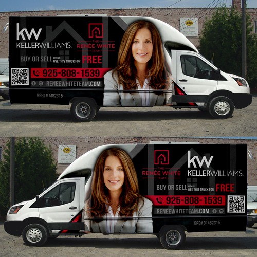 Design a Vehicle Wrap for Top Producing Real Estate Team Design by ssrihayak
