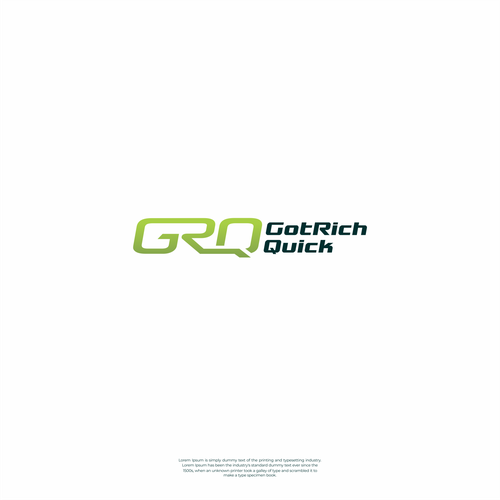 Logo for got rich quick Design by TsabitQeis™