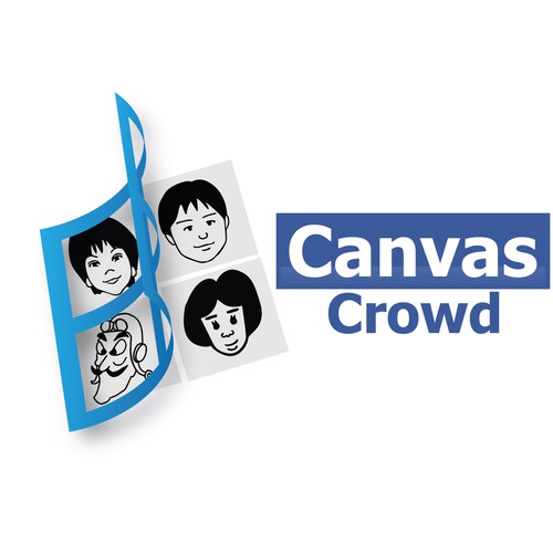 Create the next logo for CanvasCrowd Design por cheala_cez