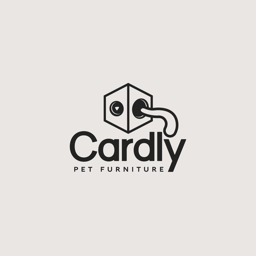 Design Cardly - Cardboard Furniture For Pet With Modern Architectural Aesthetic Concepts- Need Brand Logo por desi9nart