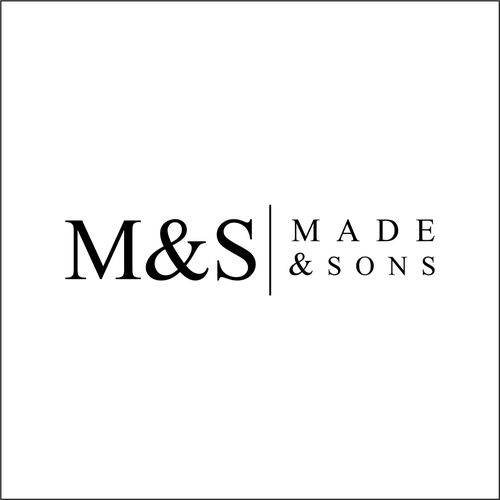 Luxury Meets Ease: Logo & Card Design for Made & Sons Design by B.O.Y™