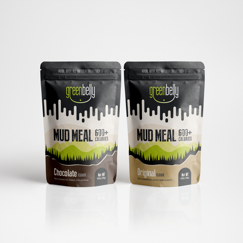 Design our new backpacking food packaging (Greenbelly Meals) Design by BearFace™