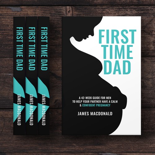 Book cover art appealing to First Time Dad & Expectant Mums Design by Trivuj