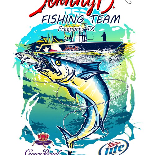 Fishing team shirt that everyone would like to wear!, T-shirt contest