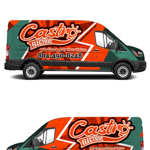 Designs | Van wrap For Electrical business! | Guaranteed | Quick Choice ...