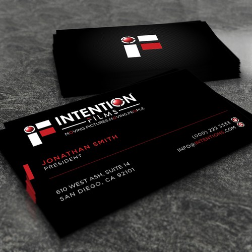 Film Company Business Card Design by Mili_Mi