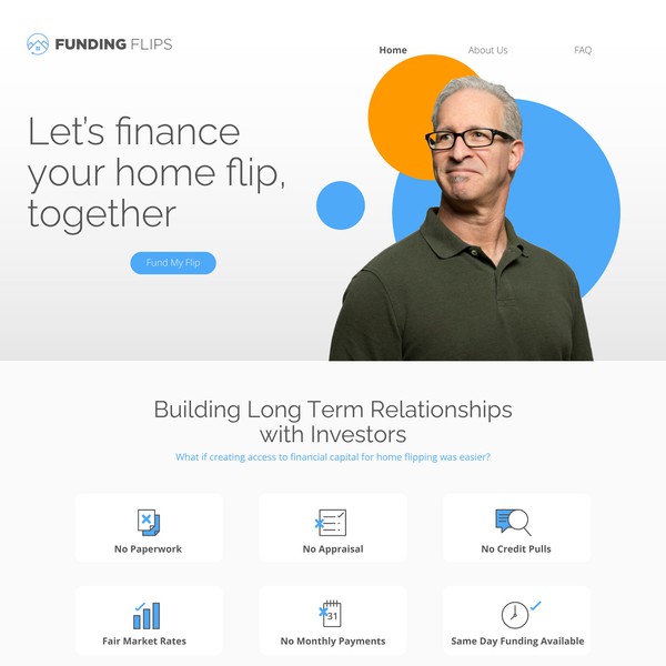 website design for finance firm