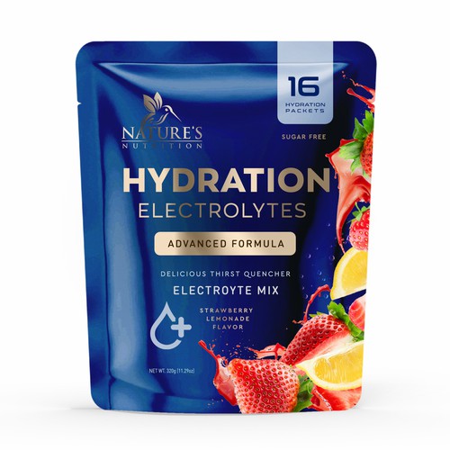 Refreshing Hydration Electrolytes Design Needed for Nature's Nutrition Design by a x i o m a ™