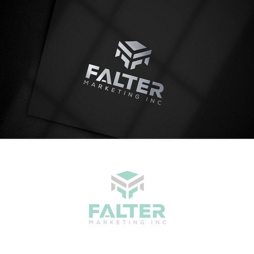 Falter Marketing Logo Design by Rhinodesigners79